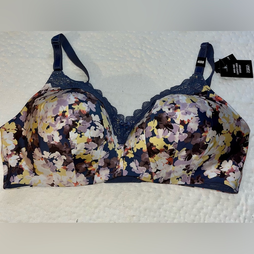 Torrid Wire-Free Lightly Lined Bra - 40DD(E)